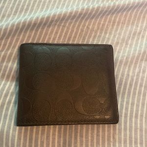 Mens coach wallet